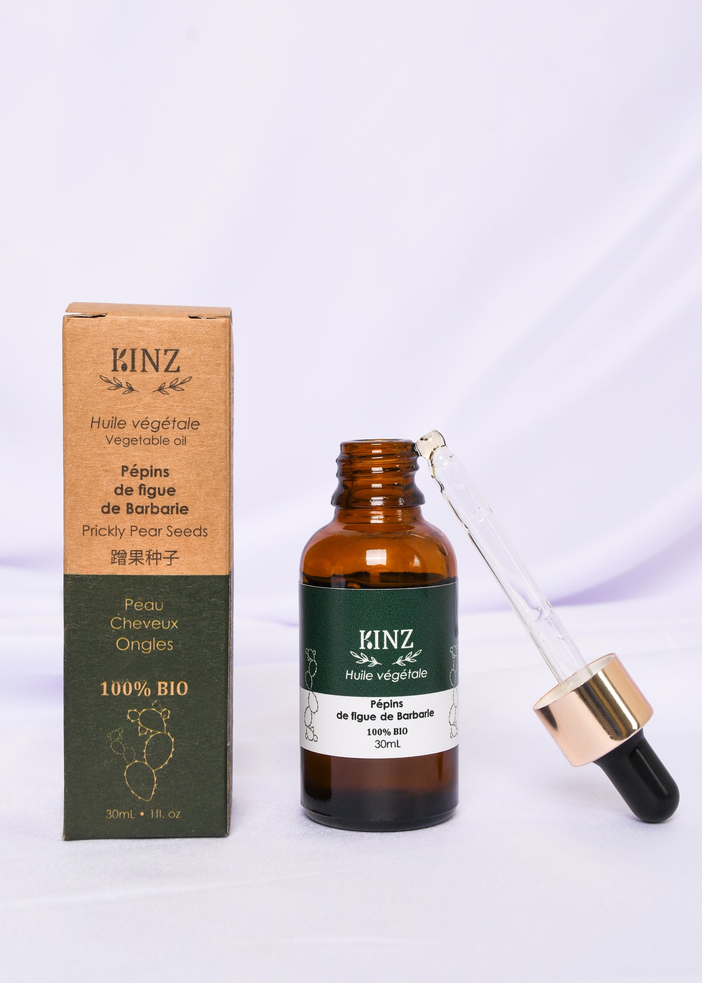 Huile de Pépins de Figue de Barbarie biologique 30ml