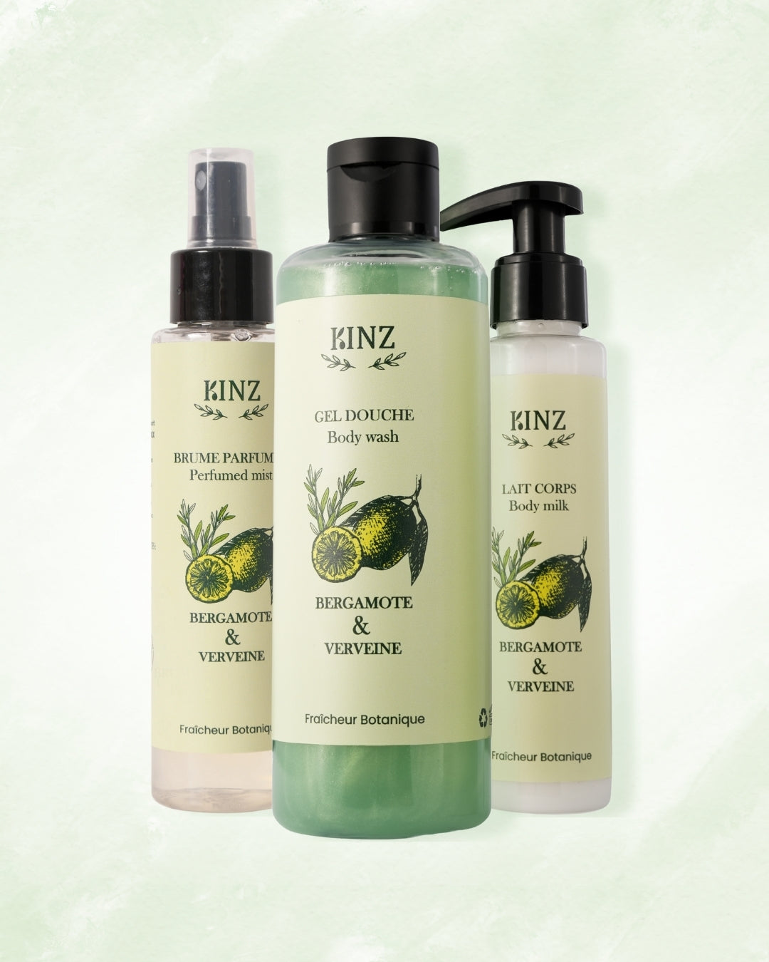 Trio Fresh & Tonique - Bergamote-Verveine