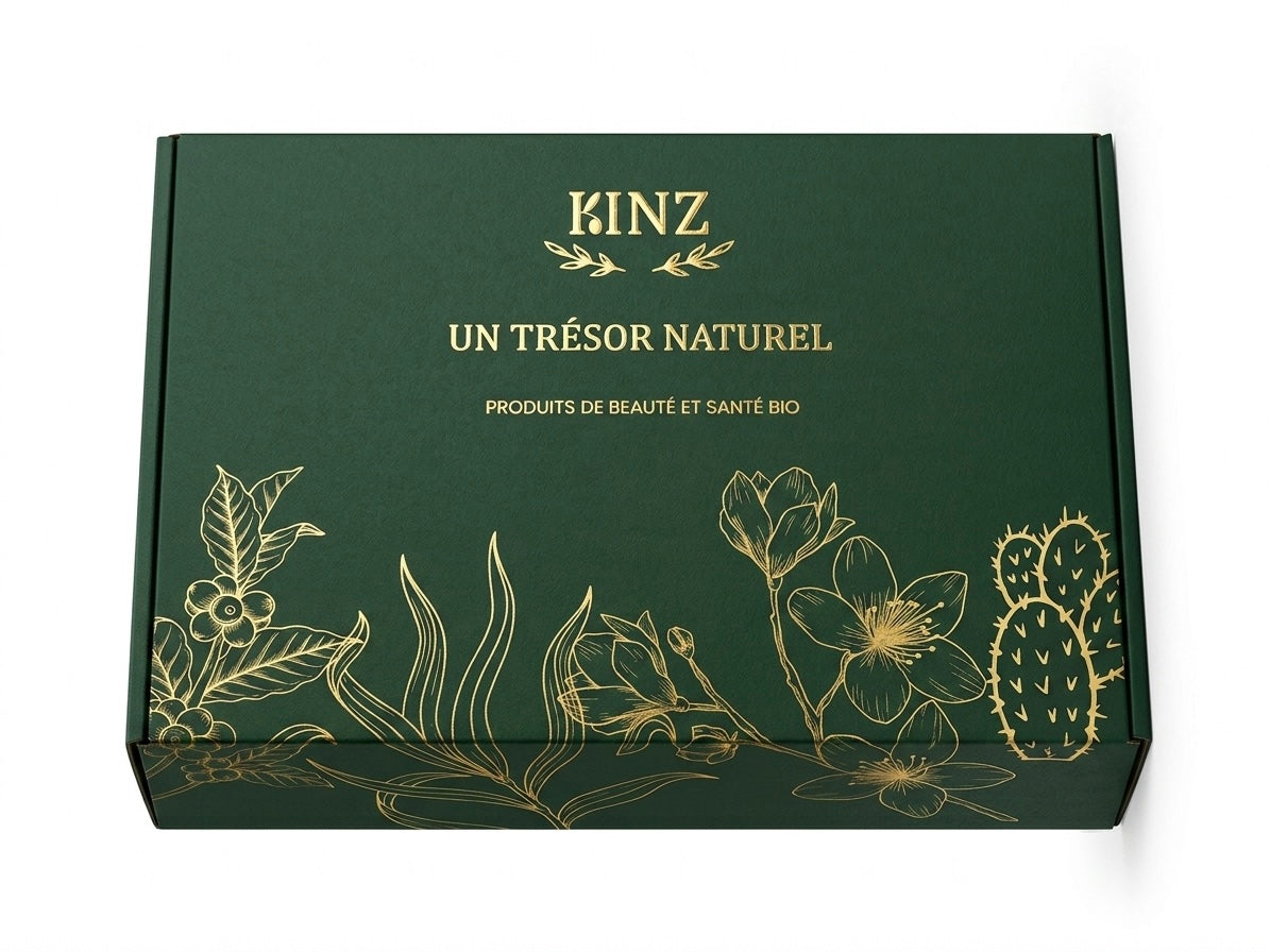 Routine éclat Kinz du Pack Hydratation et Anti-Taches, trois soins visage complémentaires