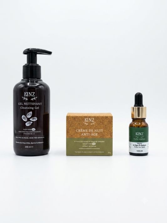 Pack l'Essentiel Anti-âge - Routine Simpliste - Figue de Barbarie bio