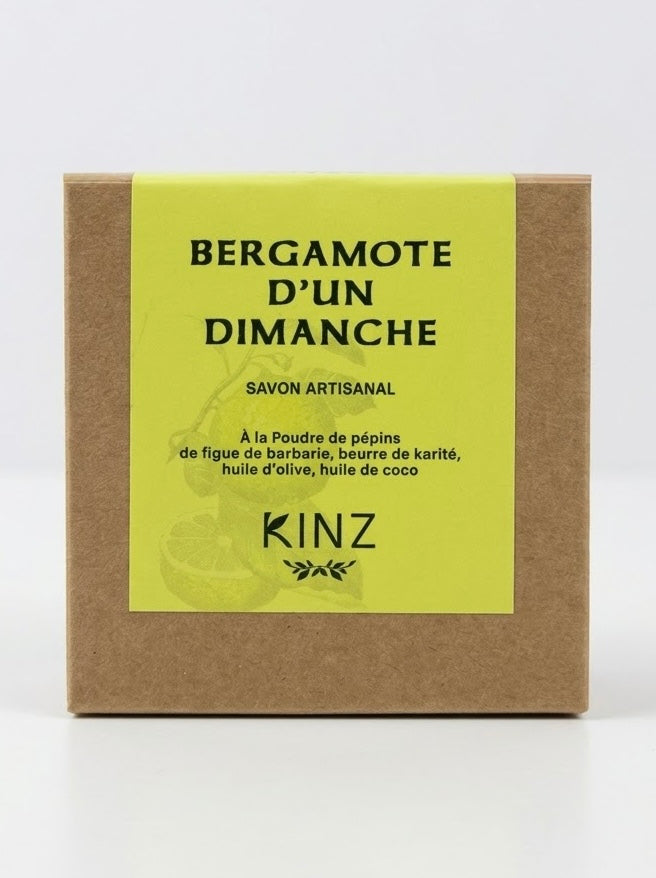 Savon artisanal parfum Bergamote